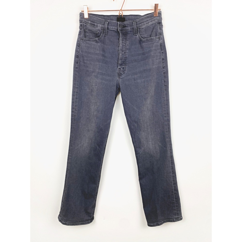 Mother Tripper High Rise Button Fly Flare Leg Jeans 30